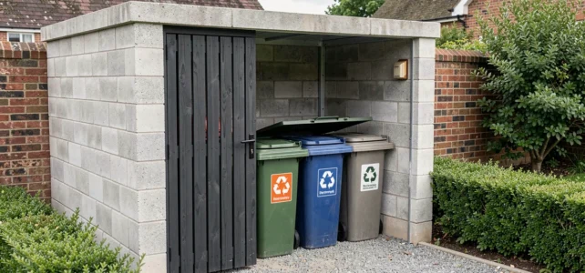 Comment aménager un local poubelle pratique et économique avec Brico Dépôt