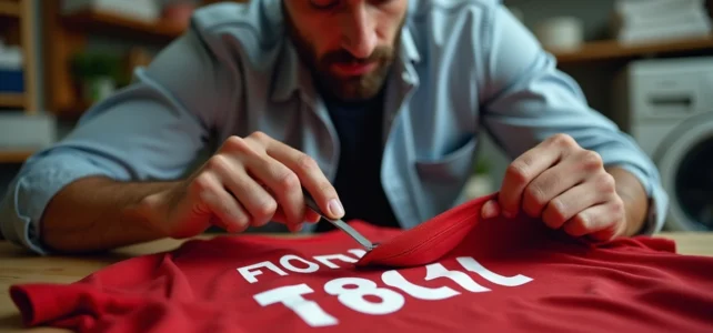 Astuces efficaces pour retirer un flocage d’un maillot de football sans l’abîmer Astuces efficaces pour retirer un flocage d’un maillot de football sans l’abîmer